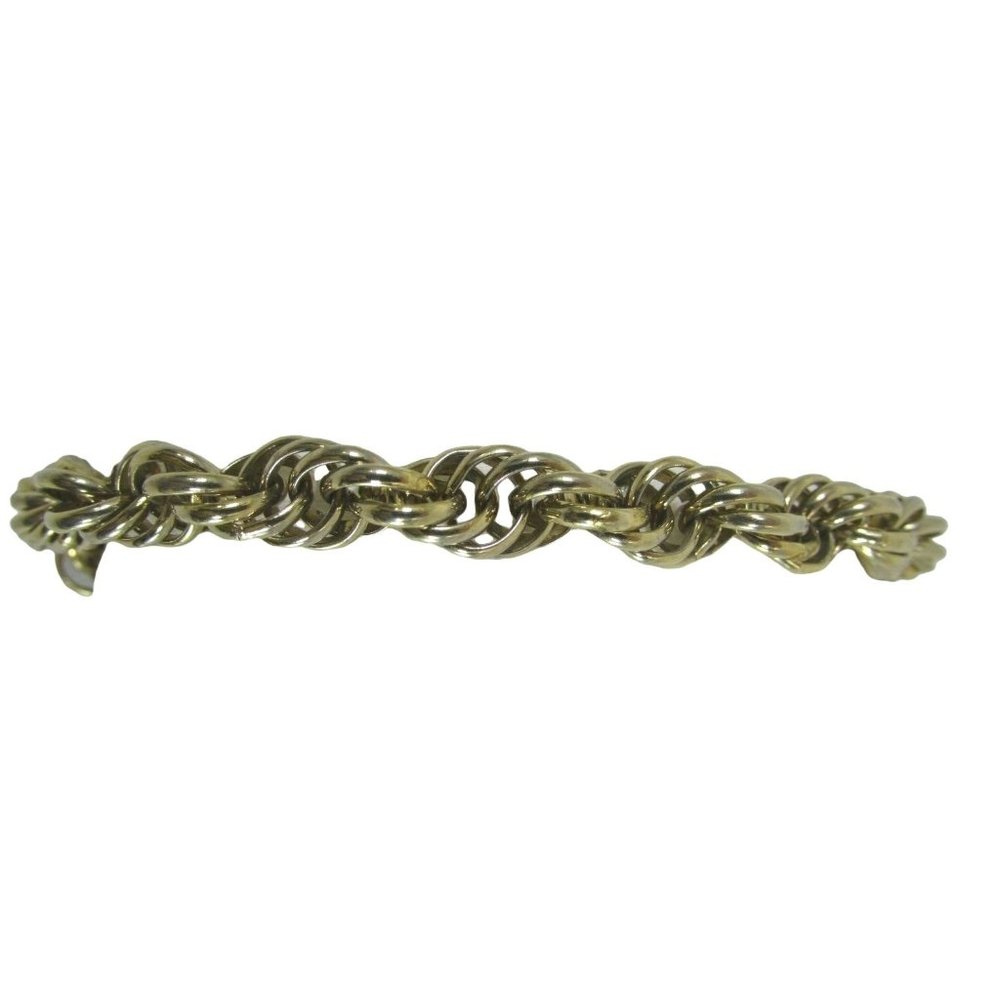 Vintage Goldtone Chain Bracelet 52792 Gold Tone
